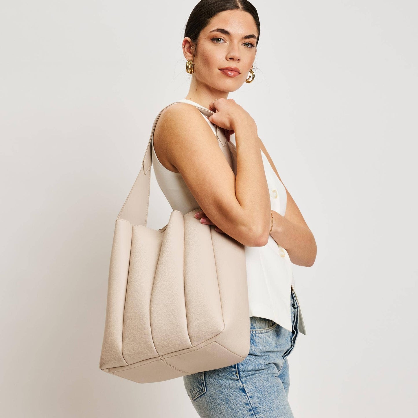 Moda Luxe Zelda Hobo Shoulder Handbag