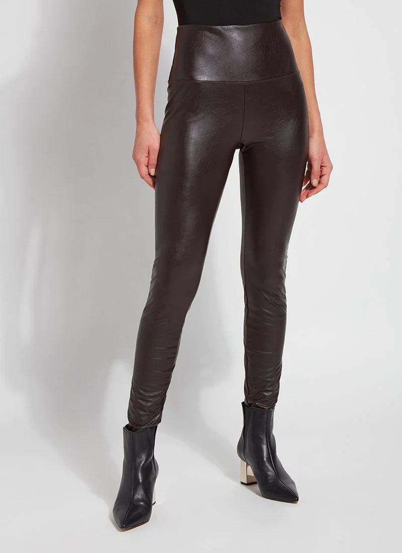 Lyssé Textured Leather Legging (28.5" Inseam)