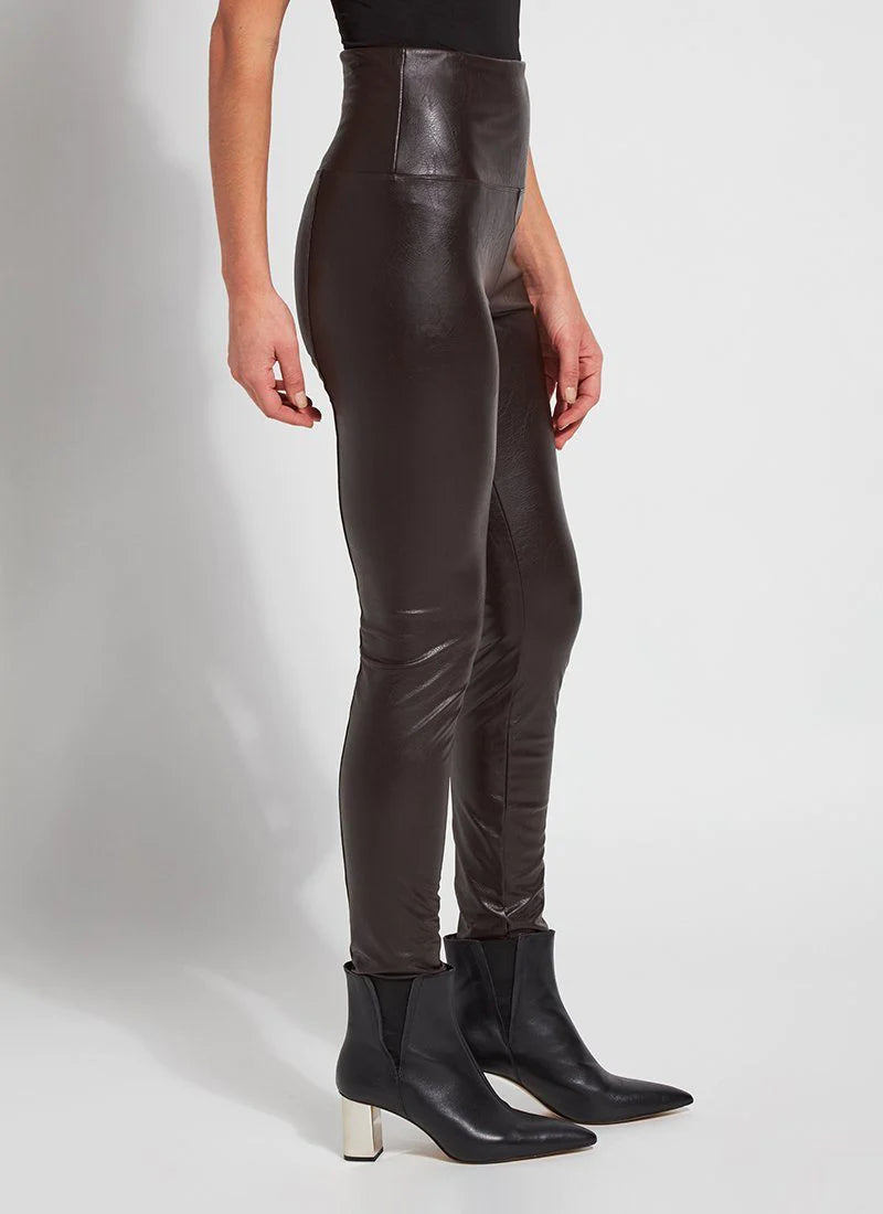 Lyssé Textured Leather Legging (28.5" Inseam)