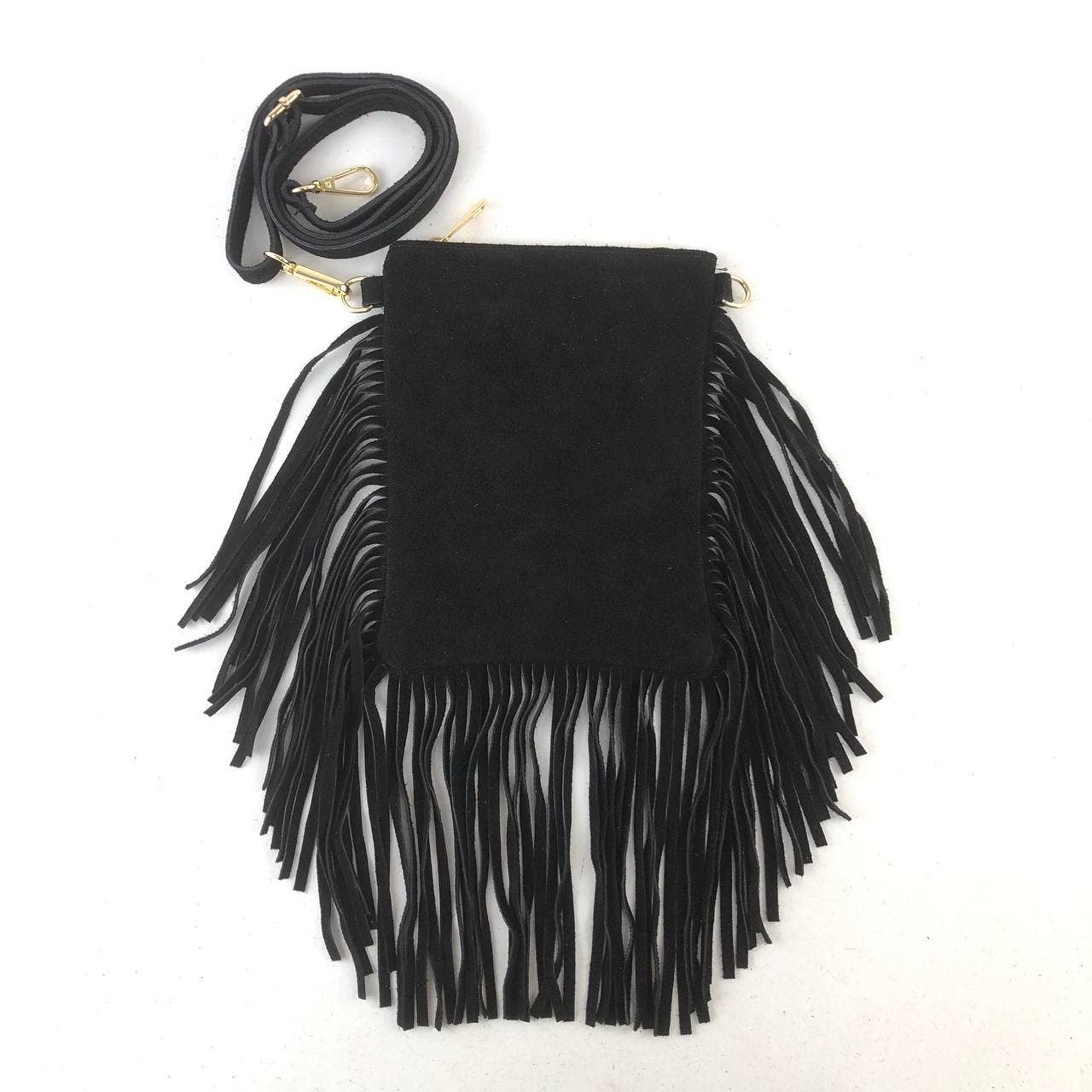 MILANO AMORE CROSSBODY MARBELLA ECO SUEDE FRANGE