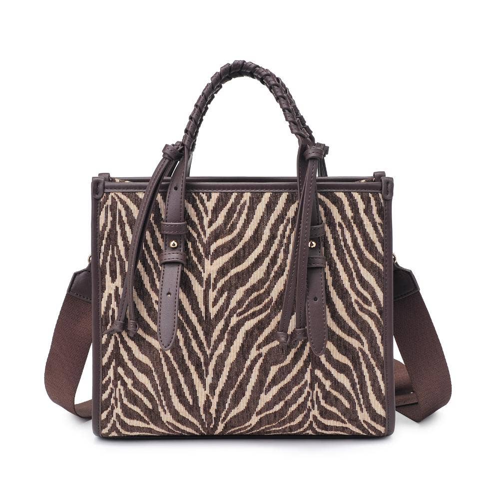 Moda Luxe Dinsdale Zebra Print Crossbody