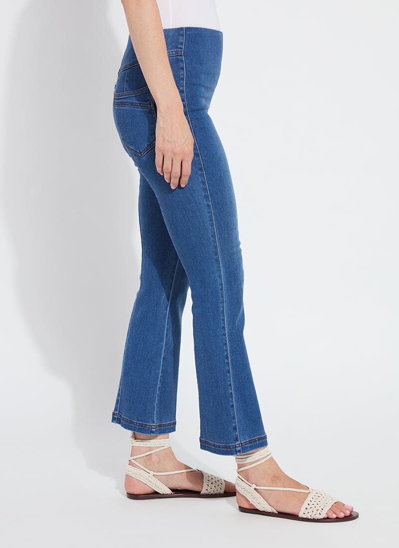 Lyssè Jade Stretch Tencel Denim Flare (27" Inseam)