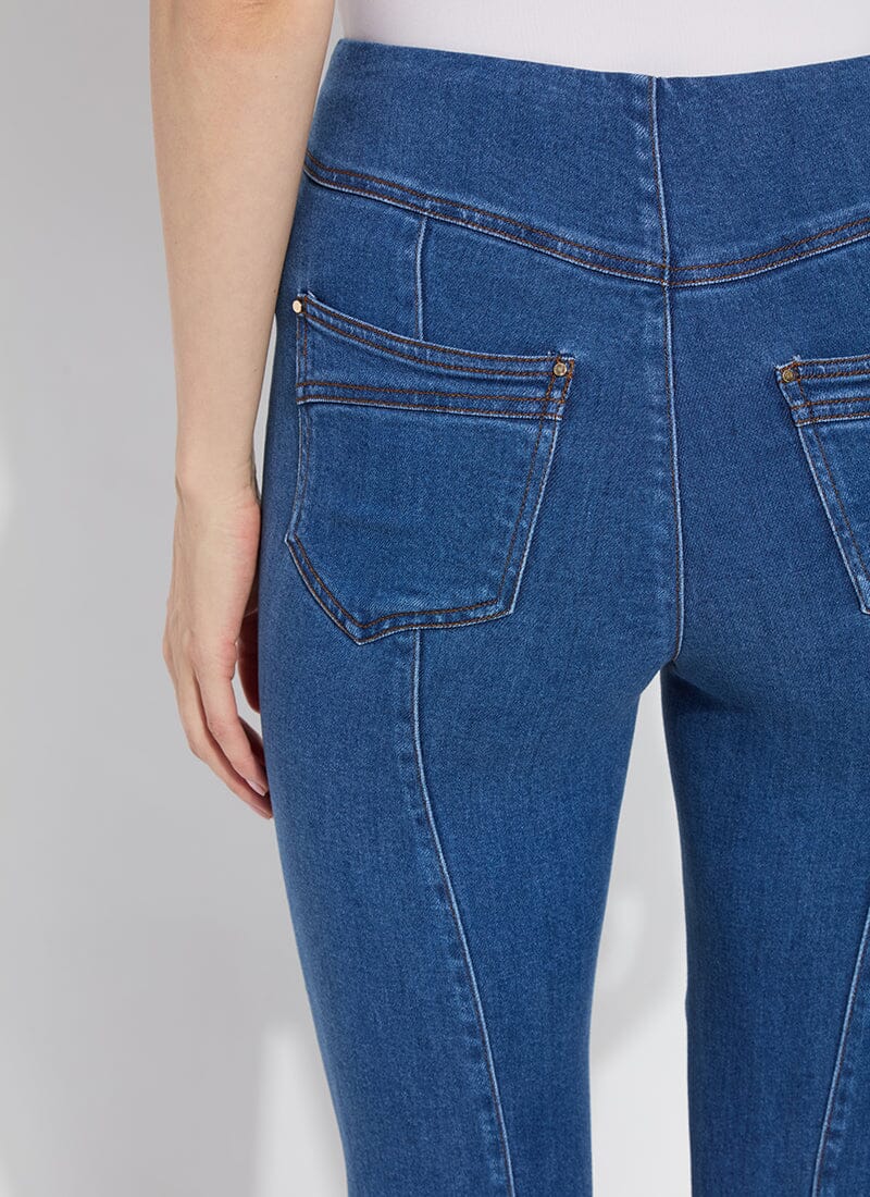 Lyssè Jade Stretch Tencel Denim Flare (27" Inseam)