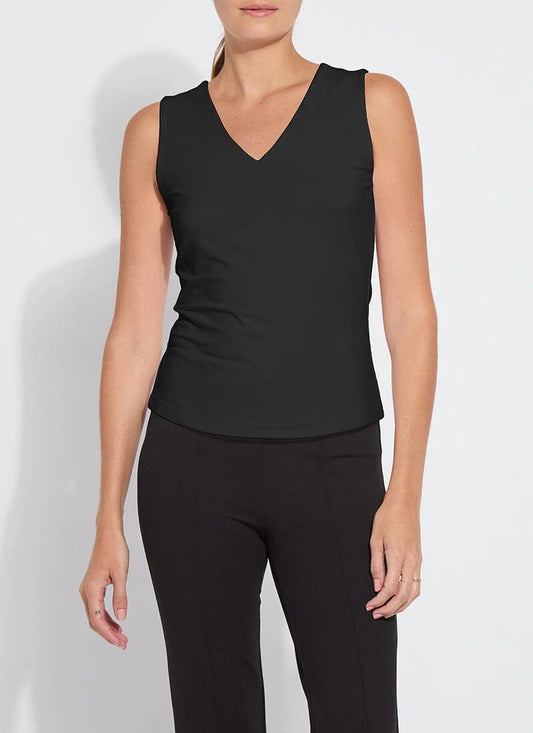 Lyssè Essential V-Neck Shell Sleeveless Top
