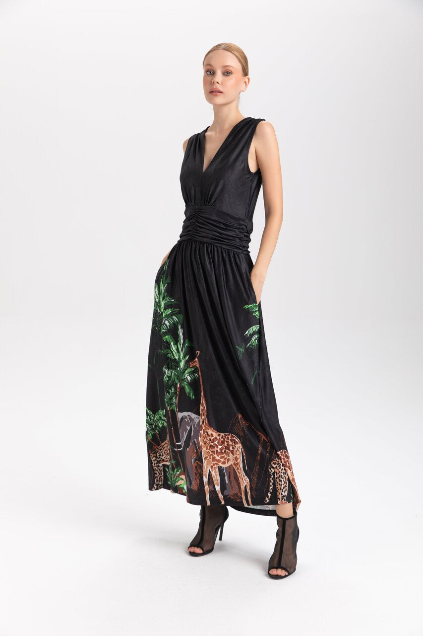 Isle by Kozan Jungle Palma Maxi Dress