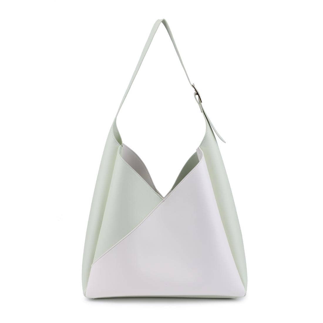 Moda Luxe Black/White Frankie Hobo Handbag