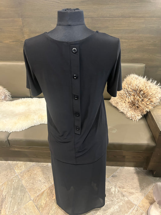 Compli K Button Detailed Back Knit Top