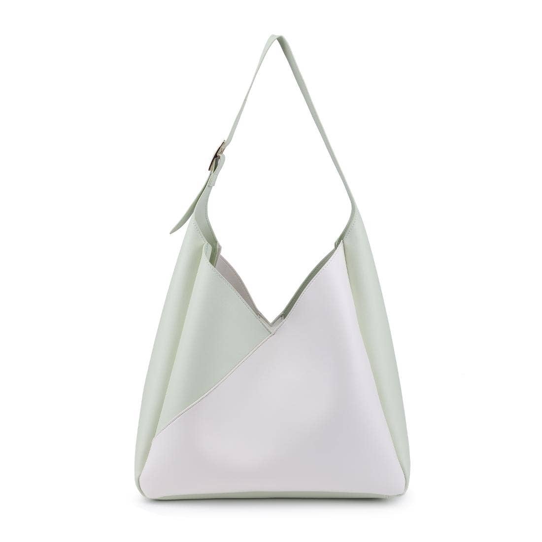 Moda Luxe Black/White Frankie Hobo Handbag