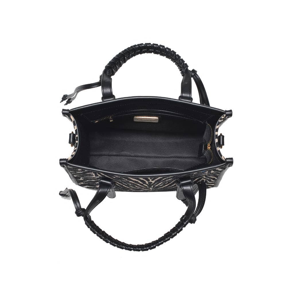 Moda Luxe Dinsdale Zebra Print Crossbody