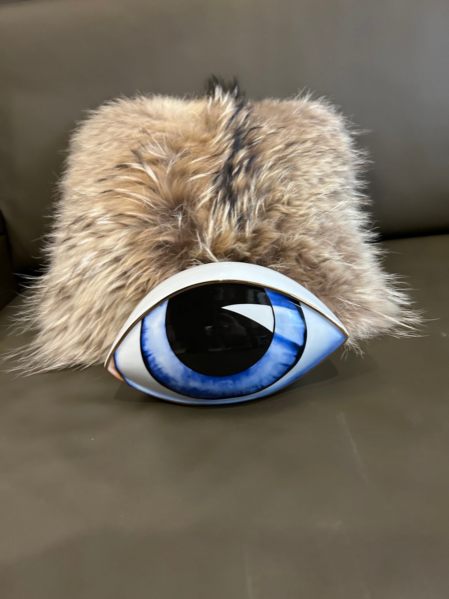 Lucky Eye Ceramic Statue