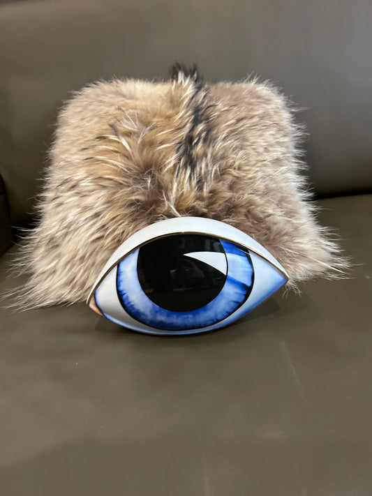 Lucky Eye Ceramic Statue