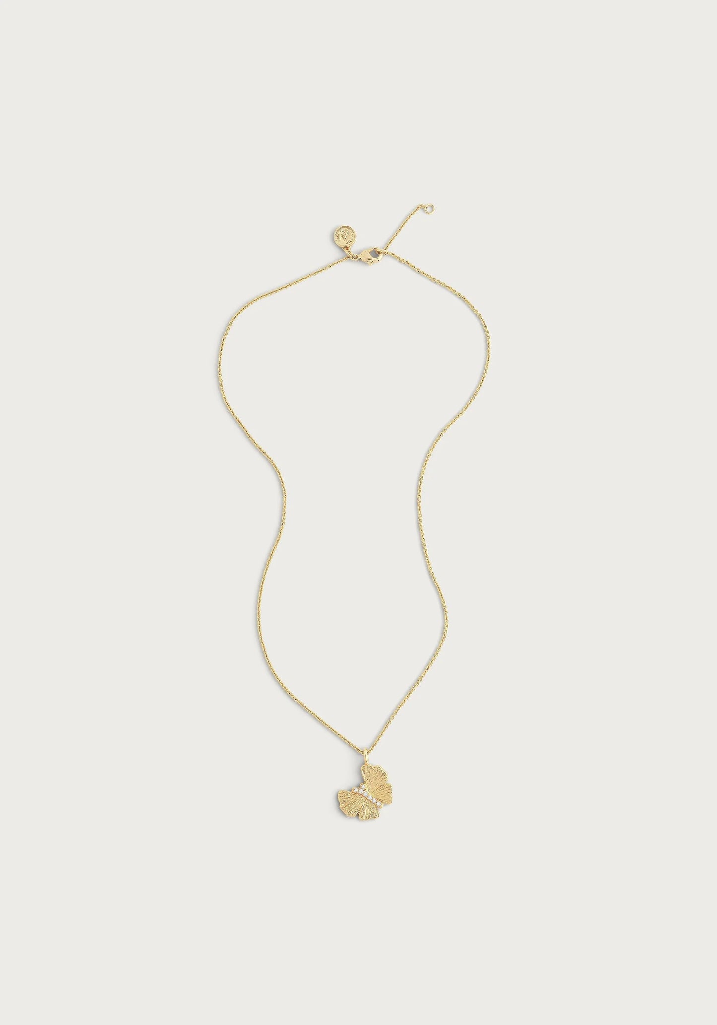 Anabel Aram Butterfly Gold Necklace