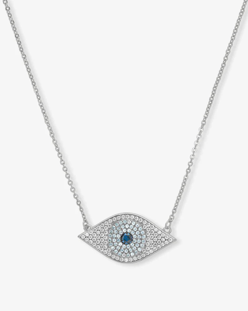 Melinda Maria Evil Eye Pendant Necklace