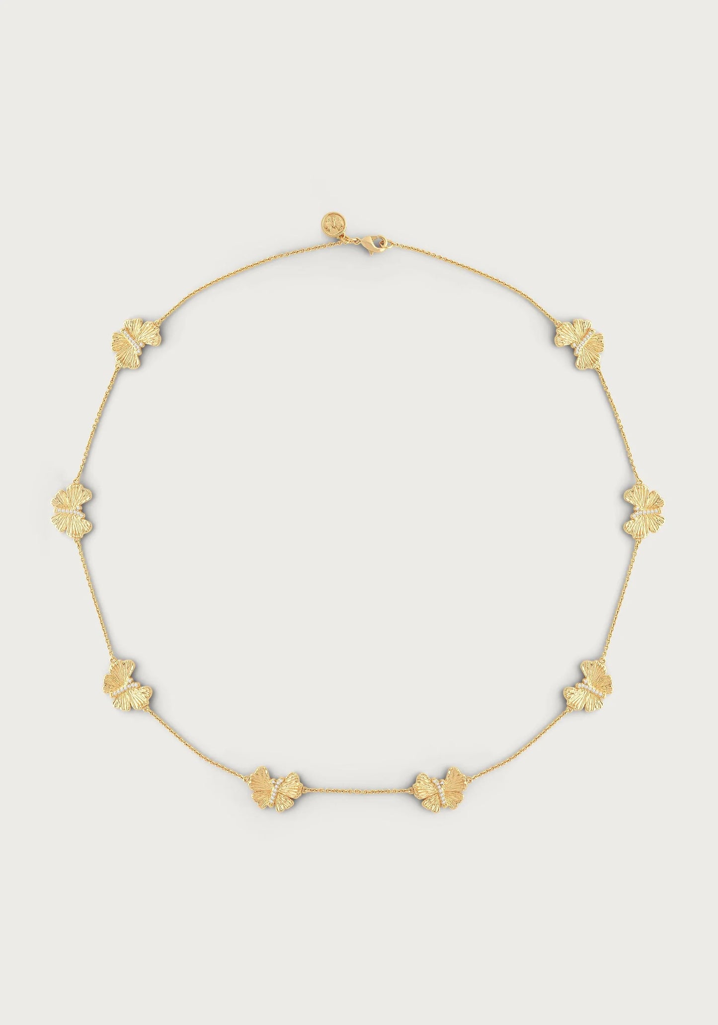 Anabel Aram Butterfly Station Necklace