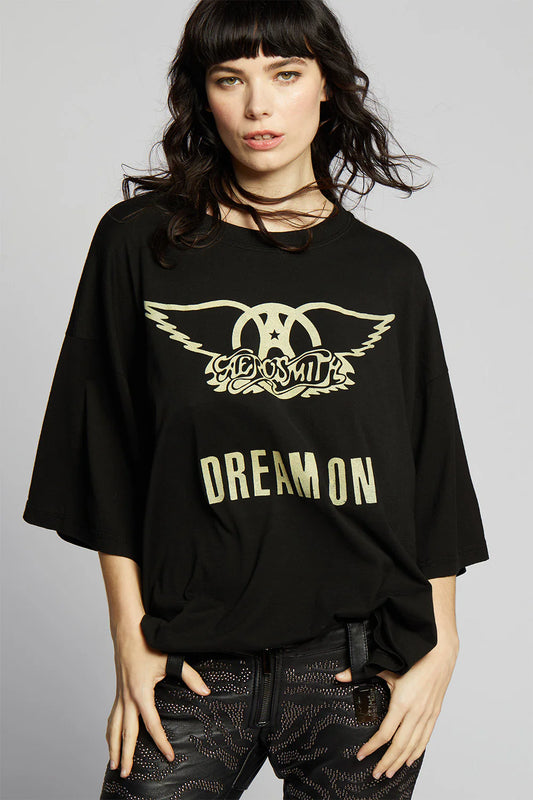 Recycled Karma Aerosmith Dream On O/S Tee Shirt