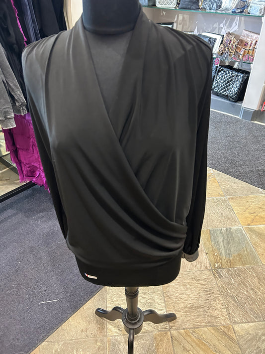 Julian Chang Metallic Sleeve Ambrosia Top