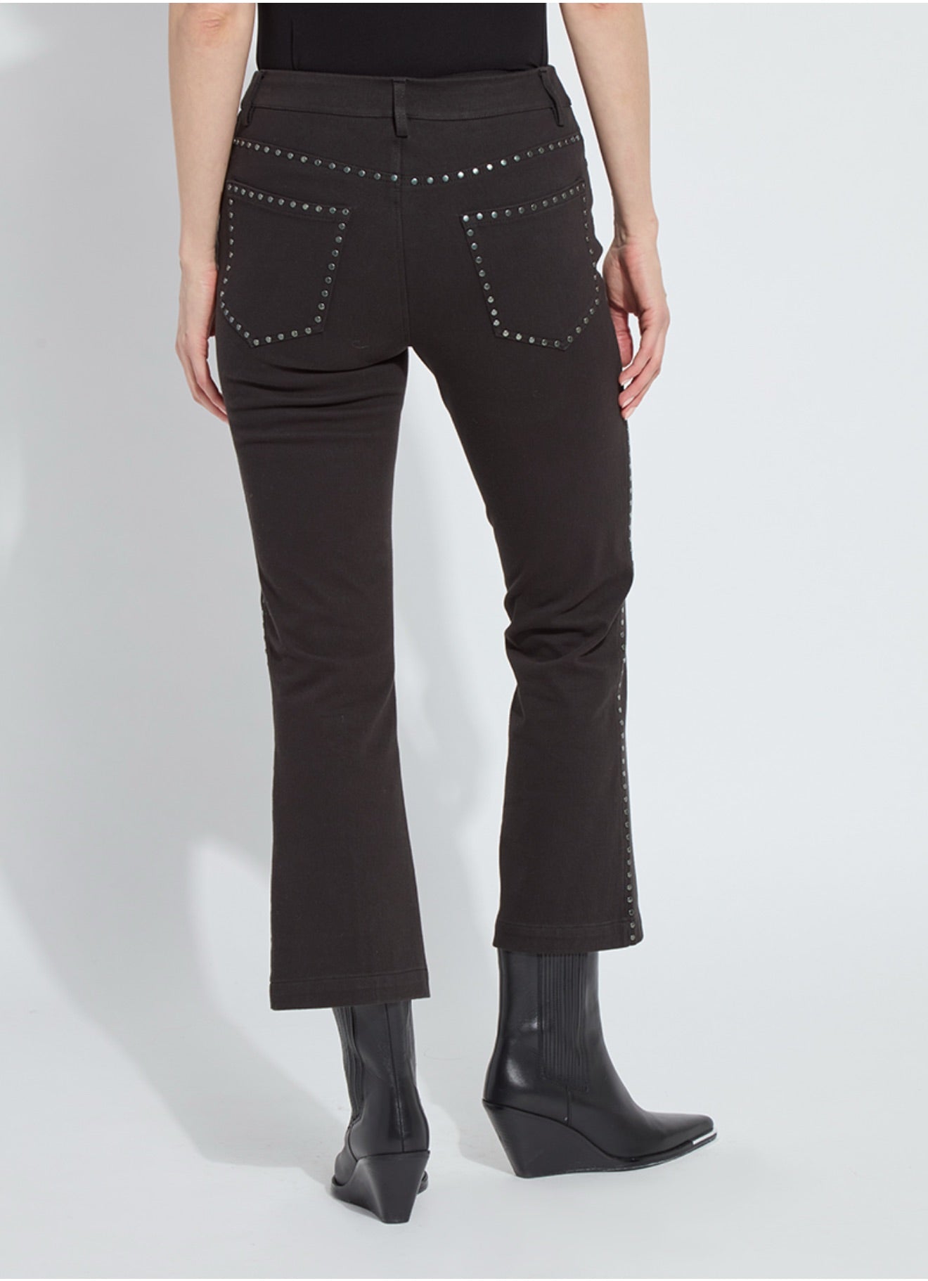 Lyssè Jordane Studded Ankle Baby Boot