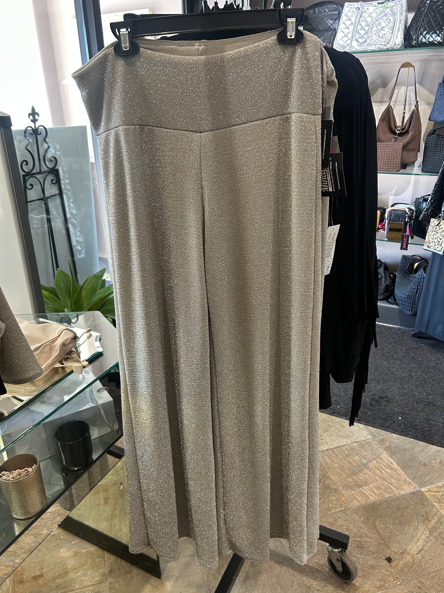 Last Tango Glitter Wide Leg Pant