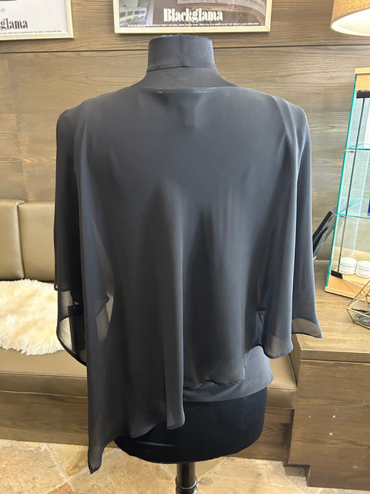 Last Tango Chiffon Layered Top