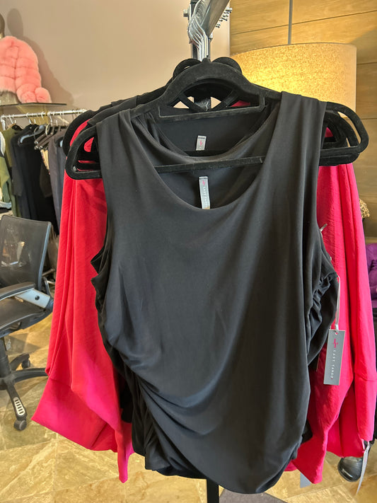 Last Tango Sleeveless Tank Top with Side Ruching