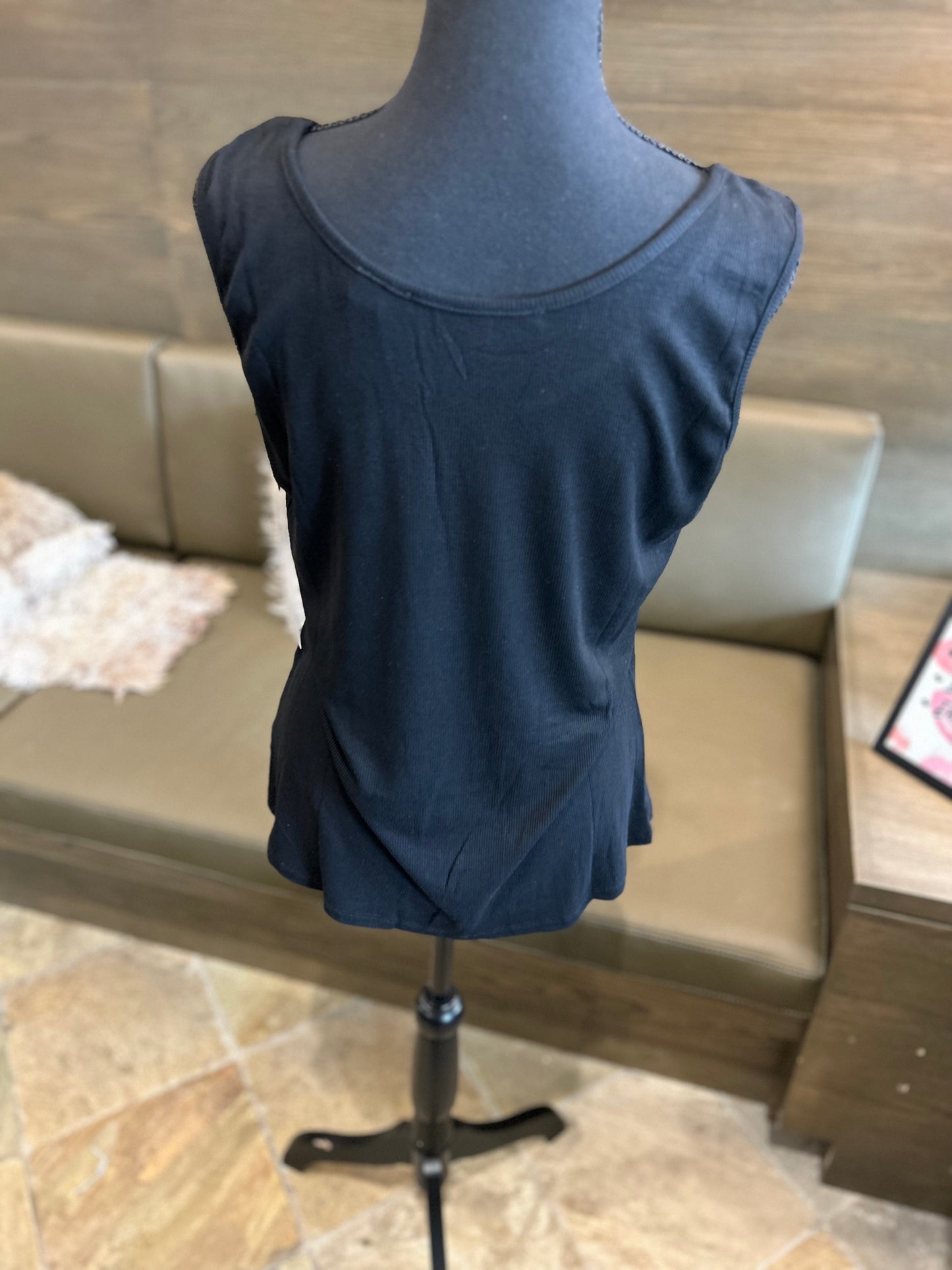 Insight Day Casual Sleeveless Ribbed Tank Top
