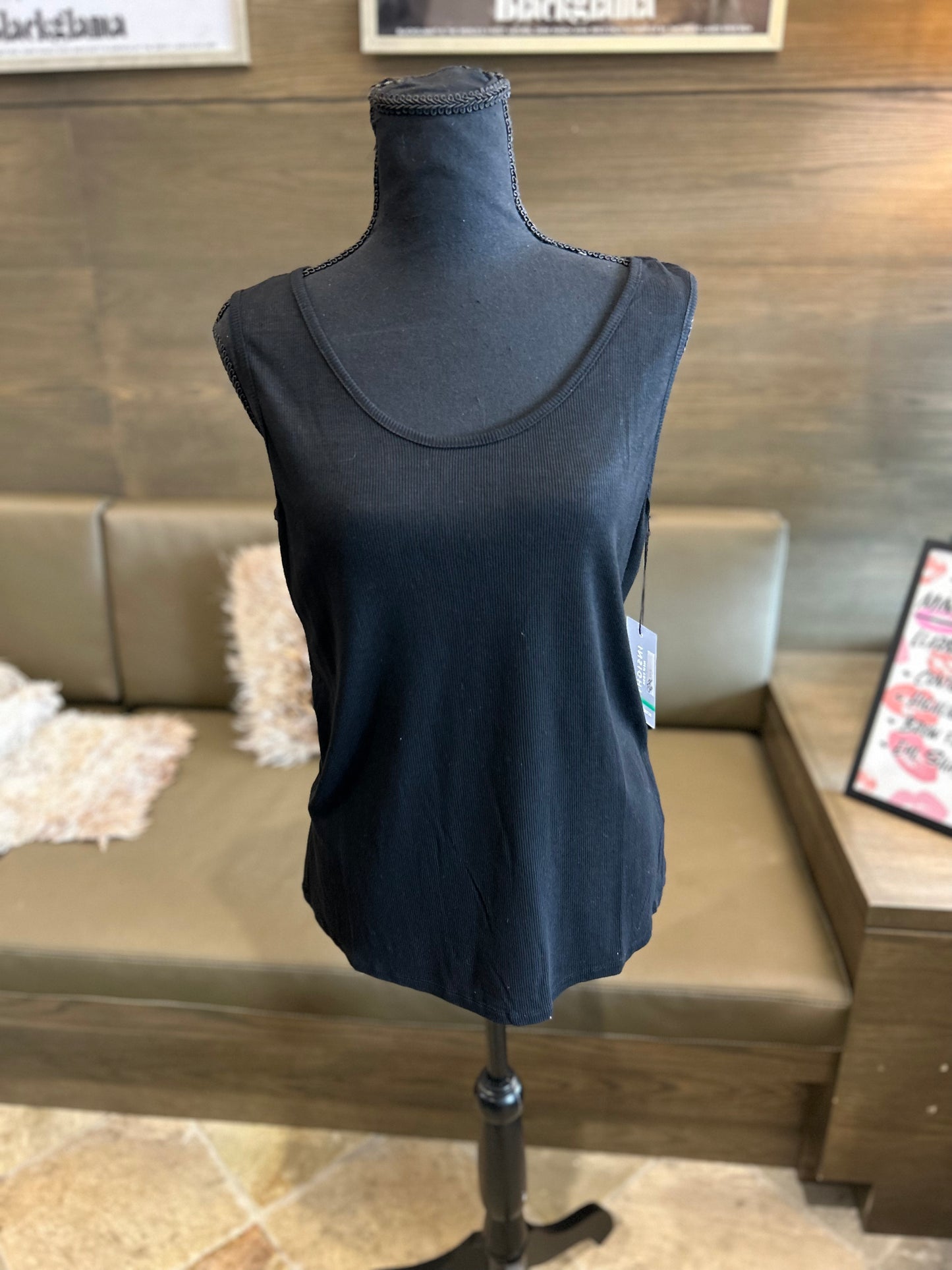 Insight Day Casual Sleeveless Ribbed Tank Top