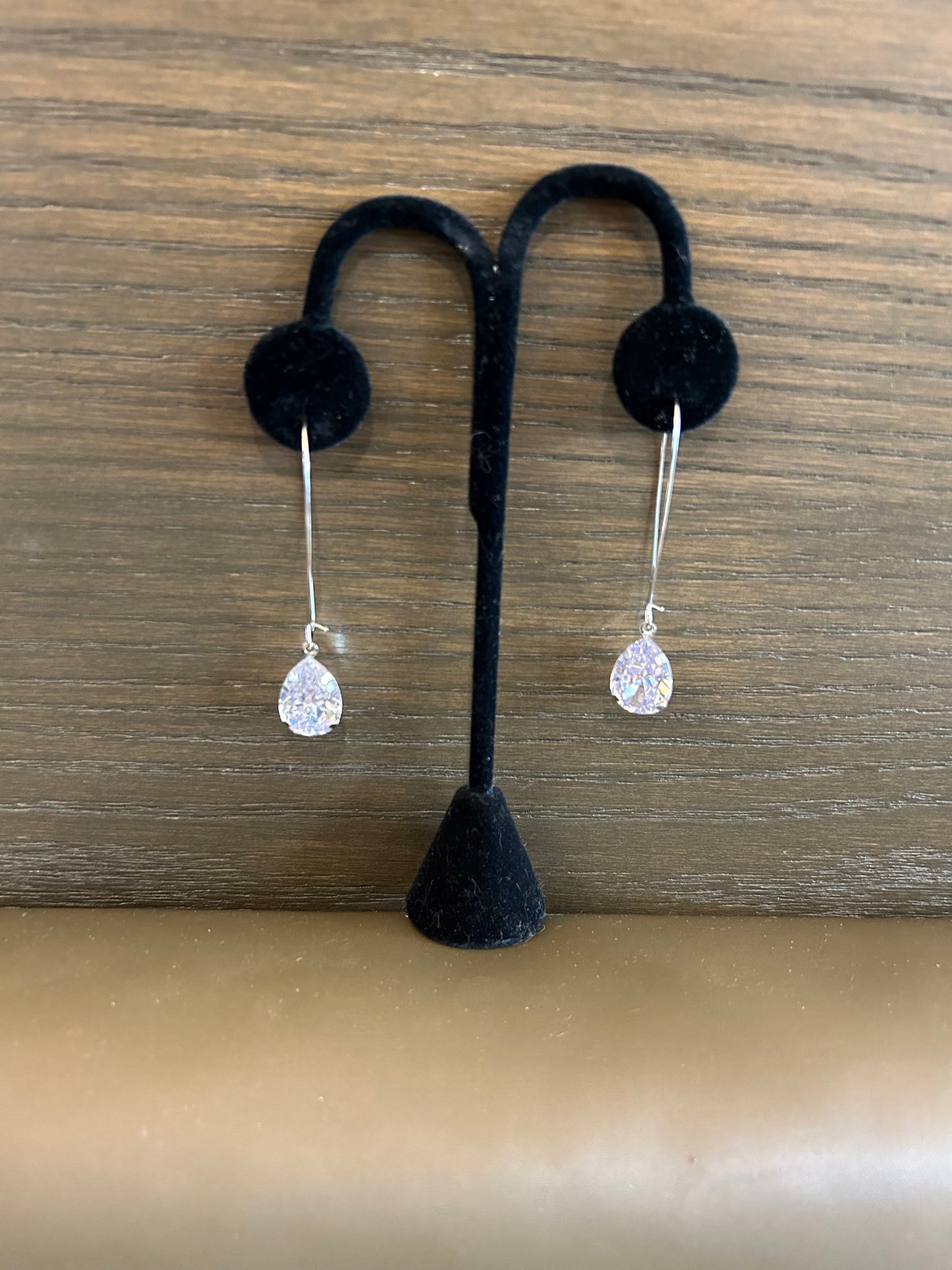 Bijou Earring Crystal Tear Drop