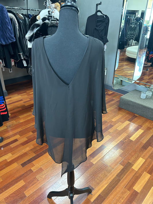 AZI Casey Black Shirt Top
