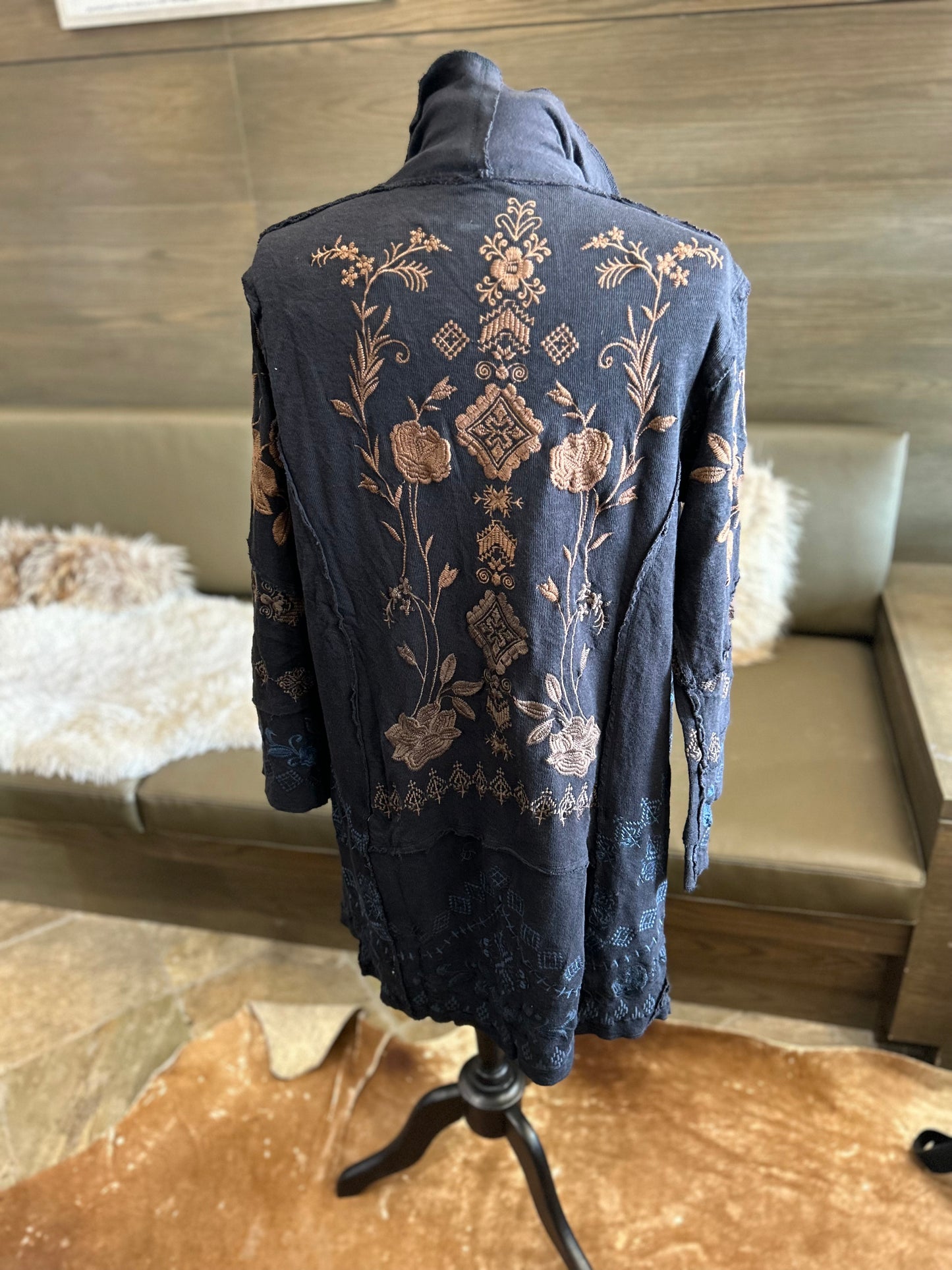 Kyla Seo Kimia Long Cardigan Jacket Kafton