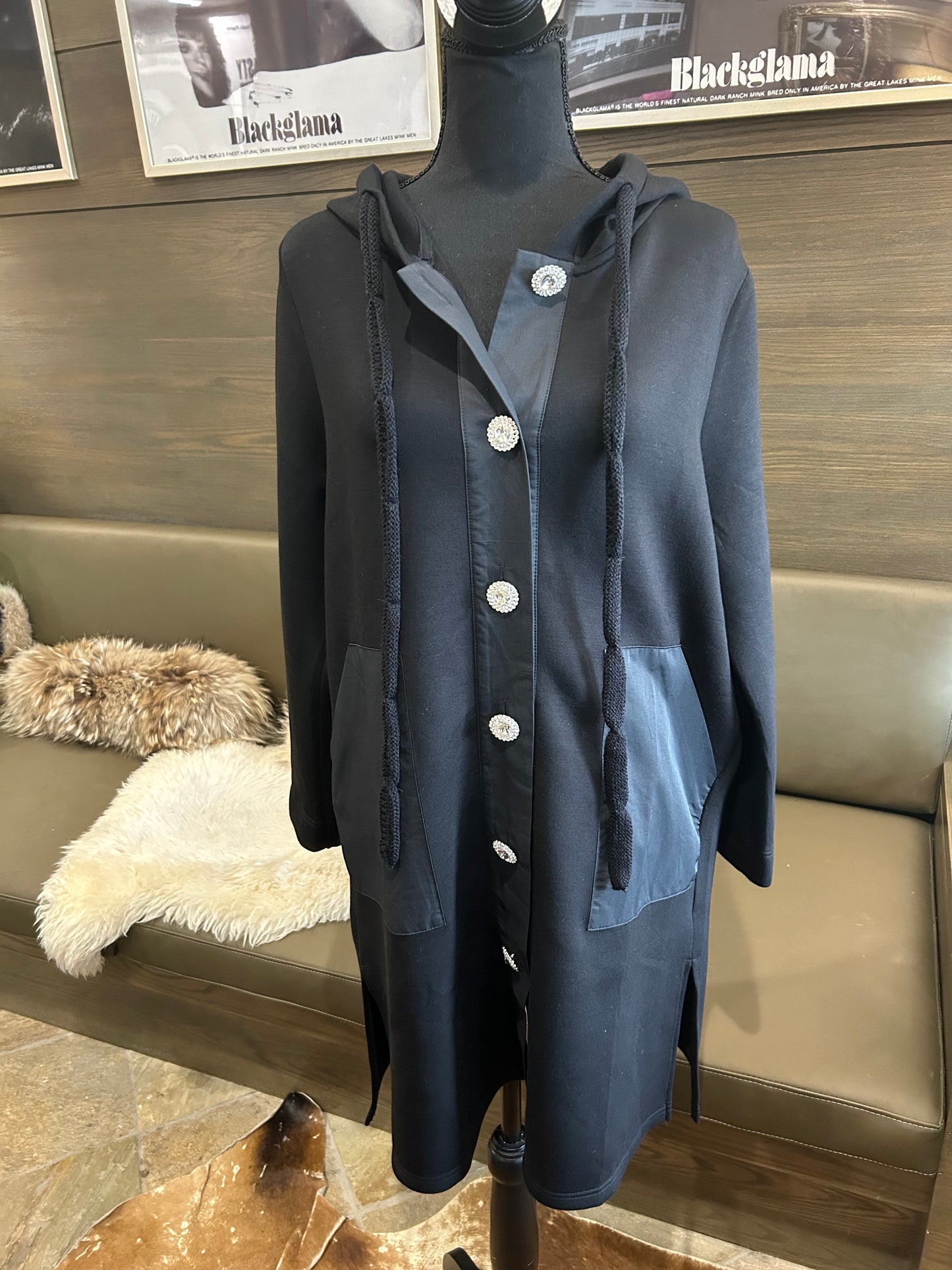 Joh Francesca Jacket w/ Diamond Studs