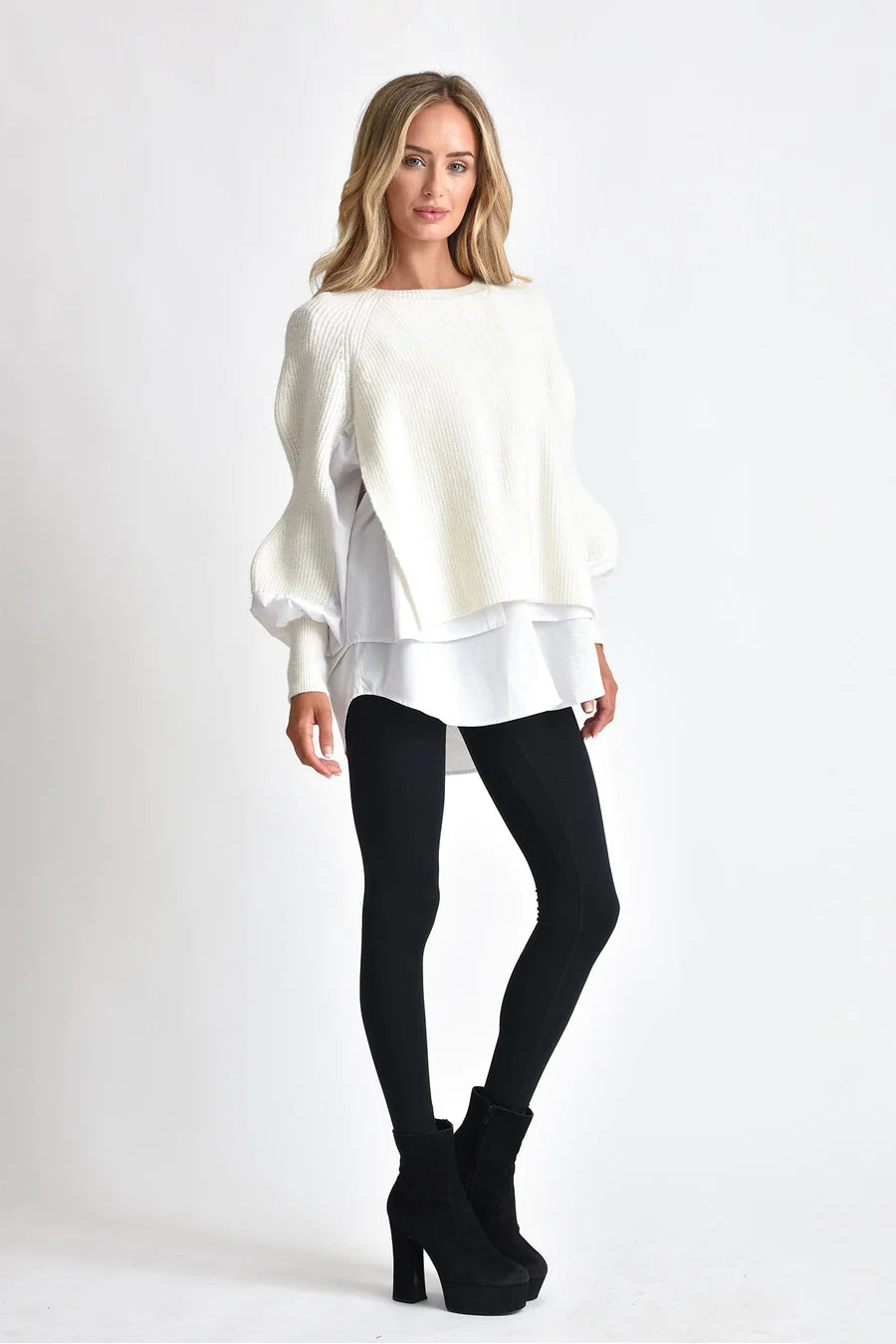 Muche et Muchette Monroe Layered Sweater One Size Fits 0-14