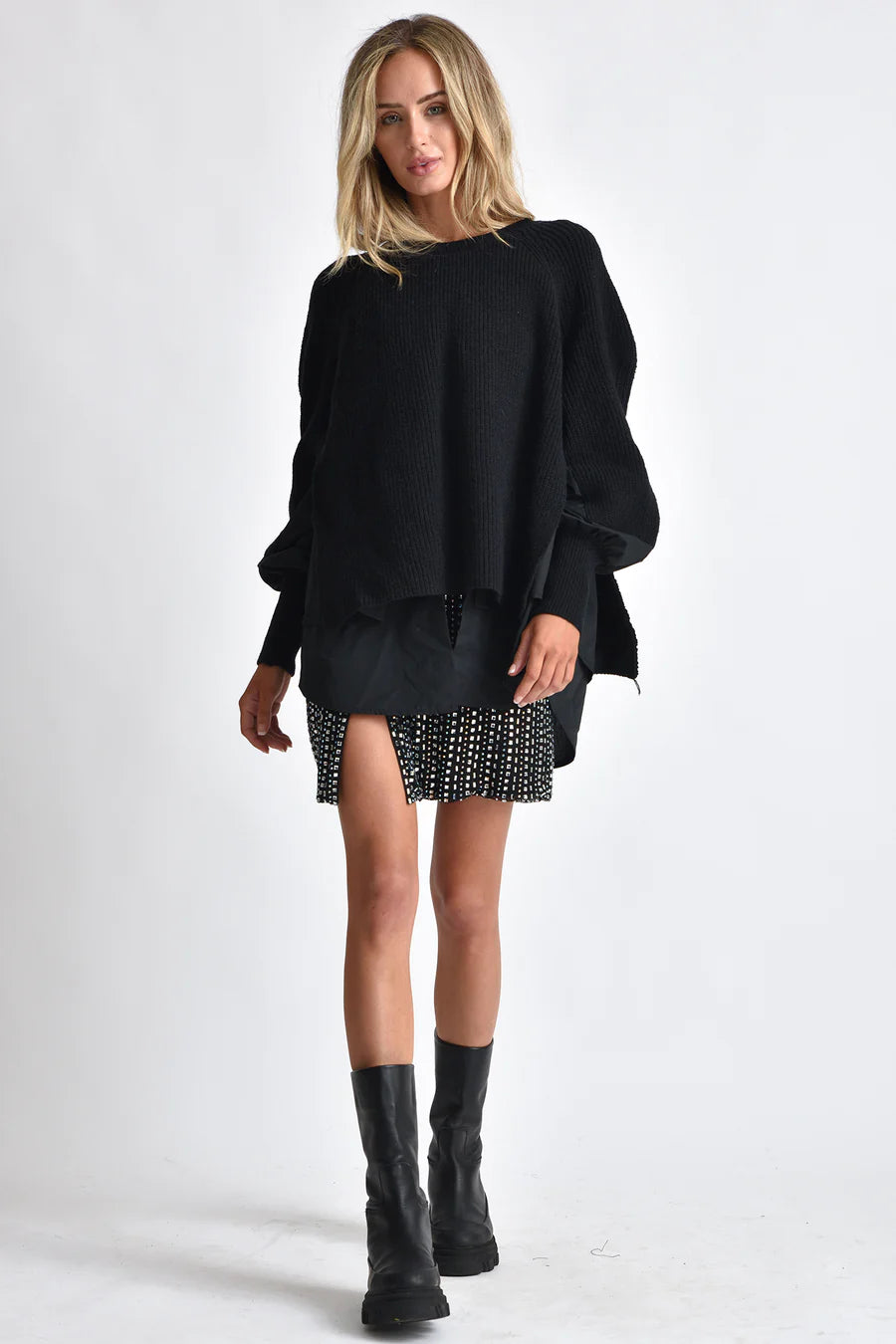 Muche et Muchette Monroe Layered Sweater One Size Fits 0-14