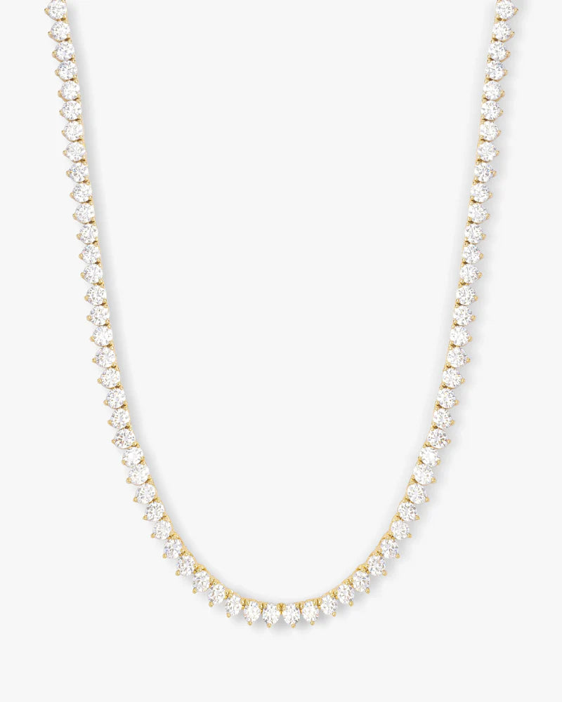 Melinda Maria Mama Not Your Basic Tennis Necklace 18"