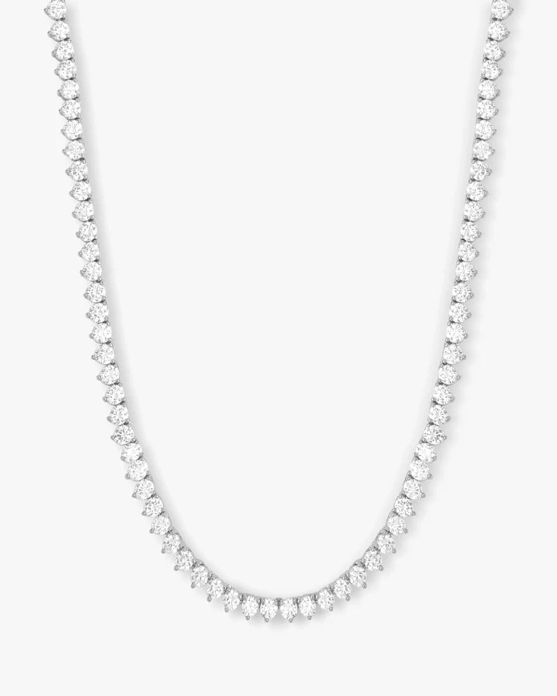 Melinda Maria Mama Not Your Basic Tennis Necklace 18"