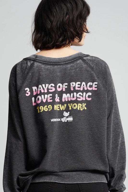 Recycled Karma Woodstock Sun Sweatshirt Sweatshirt