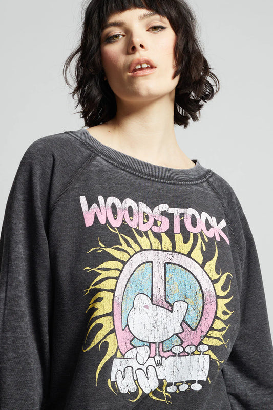 Recycled Karma Woodstock Sun Sweatshirt Sweatshirt