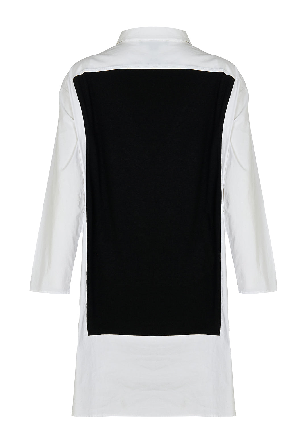 Kozan Black and White Obsidian Beckham Tunic Top