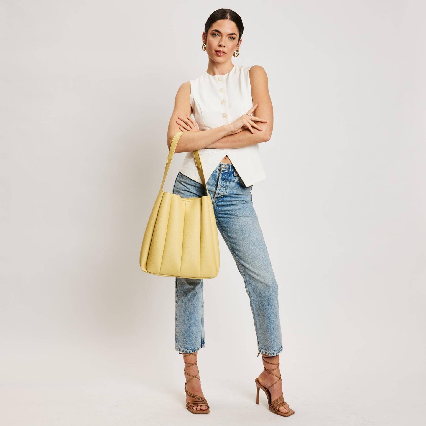 Moda Luxe Zelda Hobo Shoulder Handbag