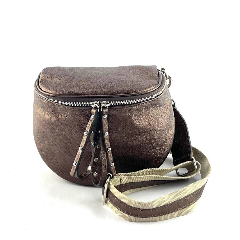 MILANO AMOUR Petros Laminato Crossbody Bag