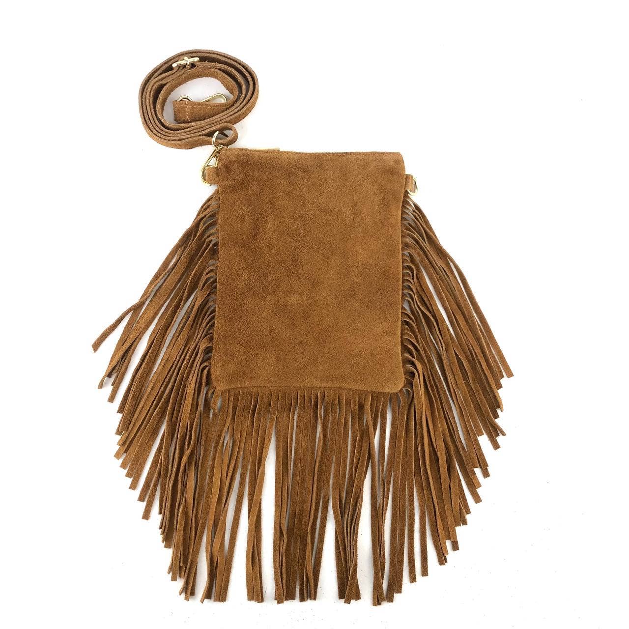 MILANO AMORE CROSSBODY MARBELLA ECO SUEDE FRANGE