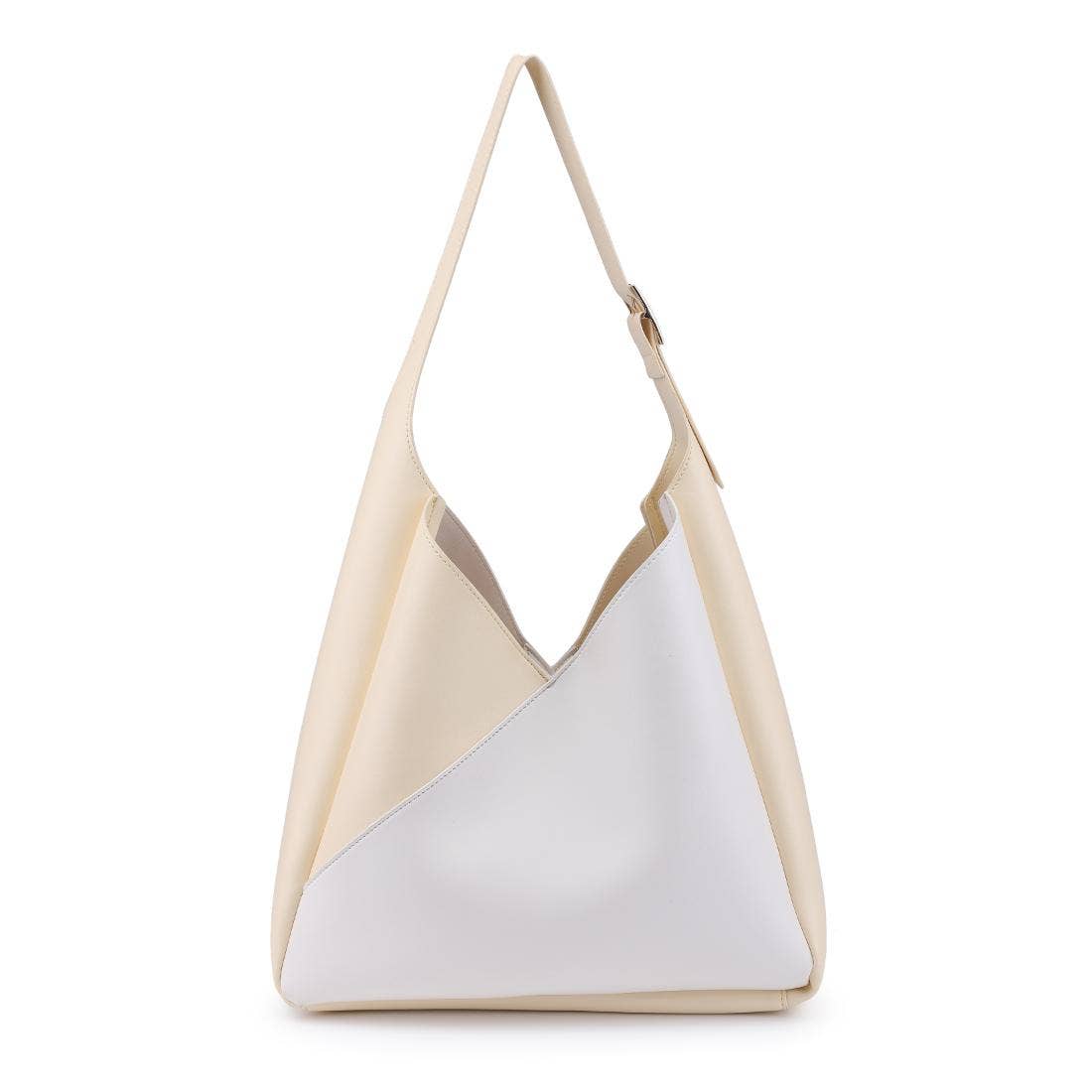 Moda Luxe Black/White Frankie Hobo Handbag
