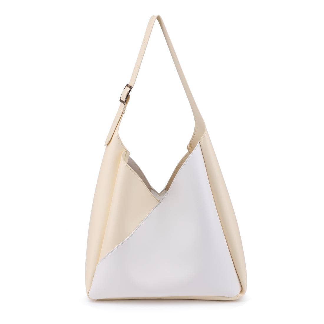 Moda Luxe Black/White Frankie Hobo Handbag