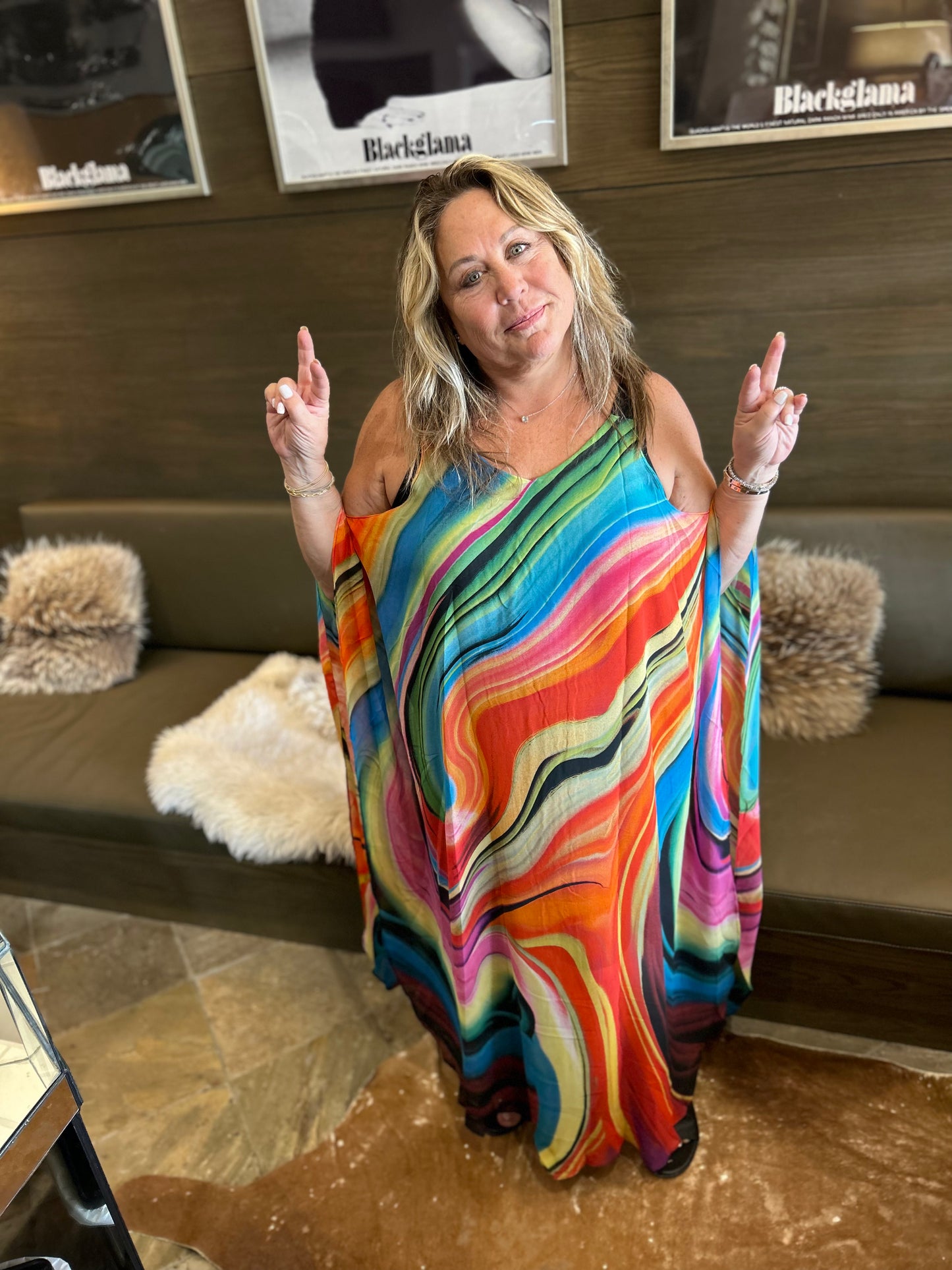 Radzoli Two Layer Maxi Dress