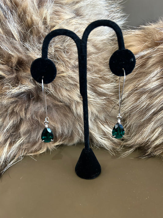 Bijou Earring Crystal Tear Drop
