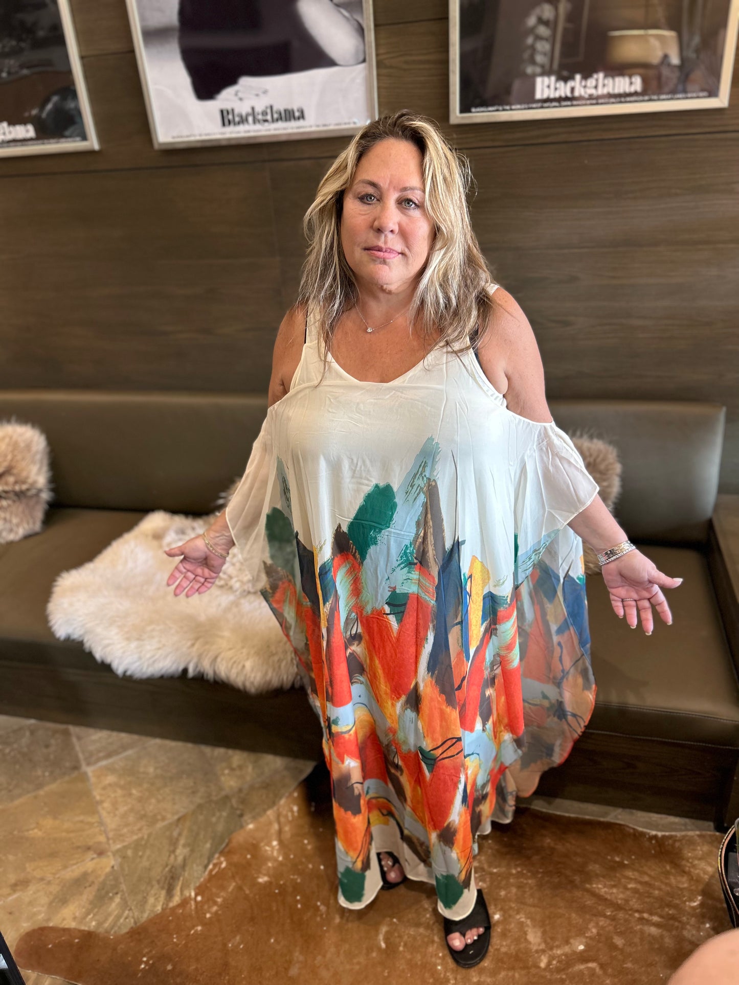 Radzoli Two Layer Maxi Dress