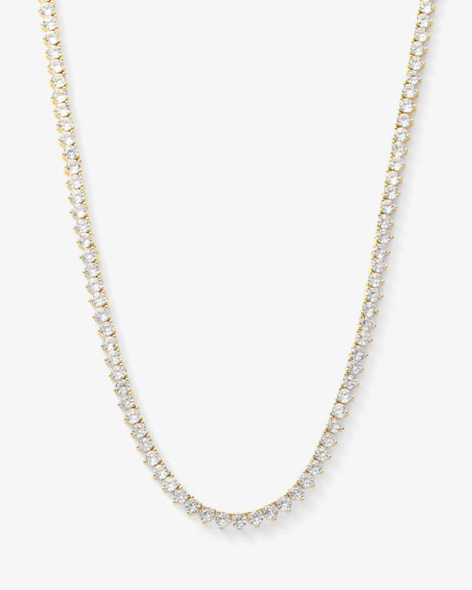 Melinda Maria  Not Your Basic Tennis Necklace 16"