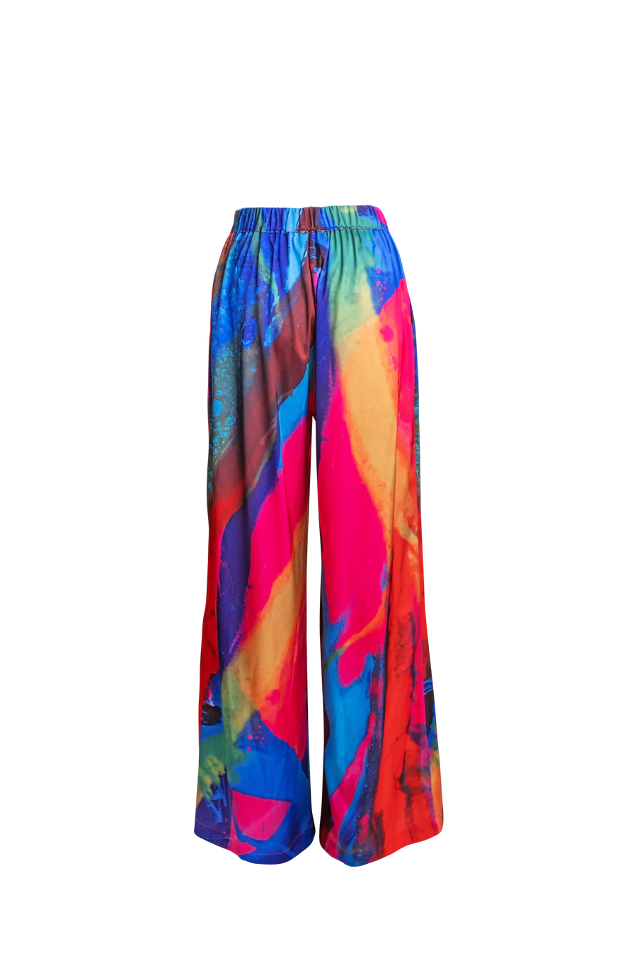 AlanaKay Art Melissa Elastic Waste Wide Leg Pant