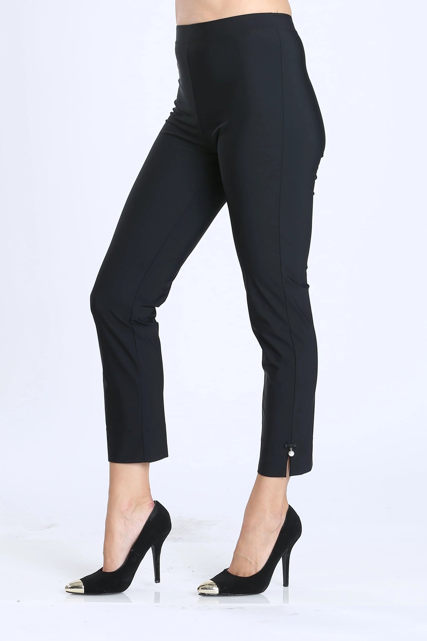 IC Collection Pearl Detail Ankle Pants
