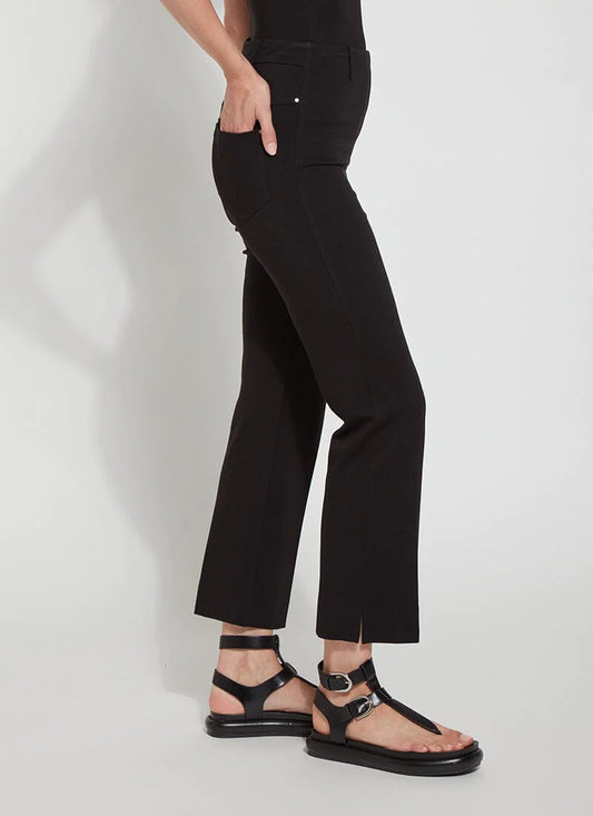 Lyssè Ankle Baby Bootcut Ponte (27" Inseam)