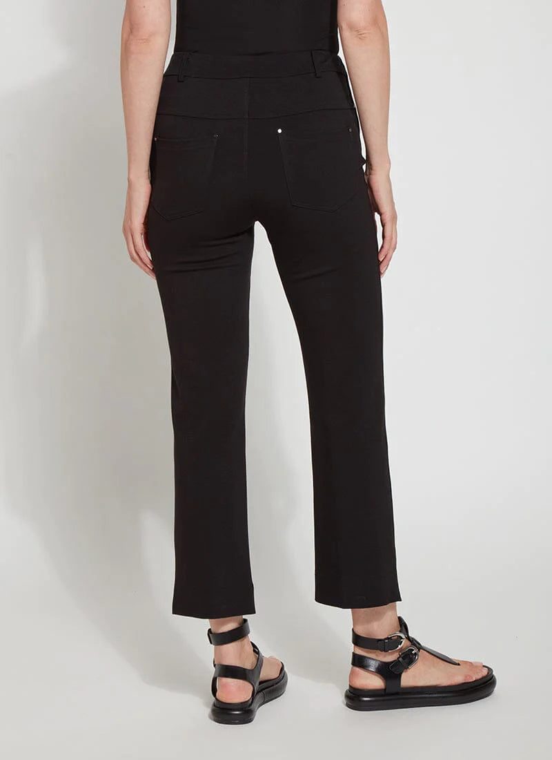 Lyssè Ankle Baby Bootcut Ponte (27" Inseam)